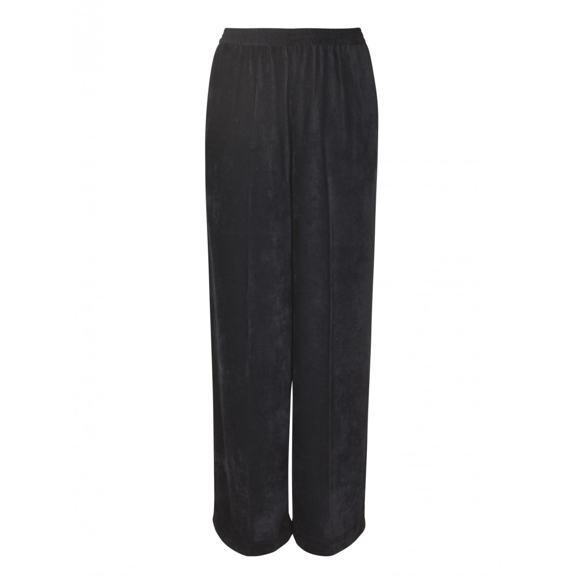 Pantaloni wide leg velluto