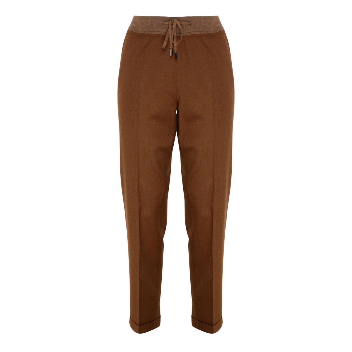 Brown Wool Parsifal Pants