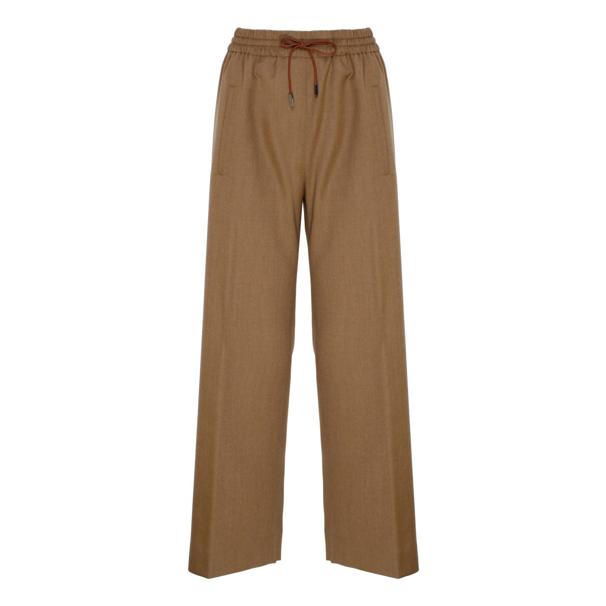 Brown Wool Tilde Pants