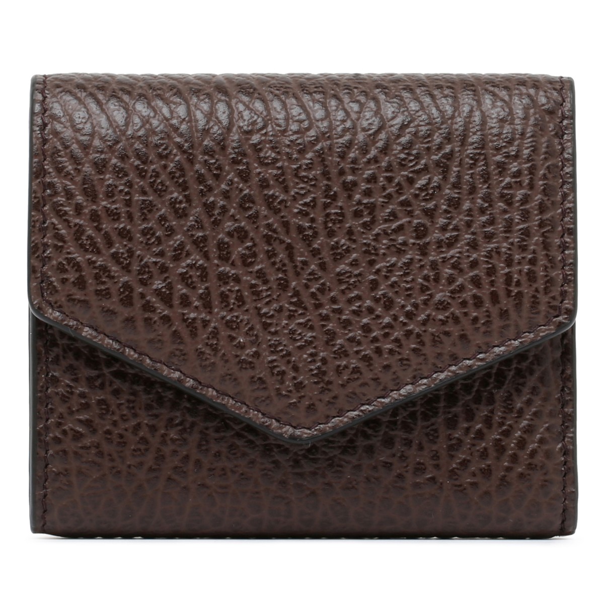 Brown Leather Envelope Wallet