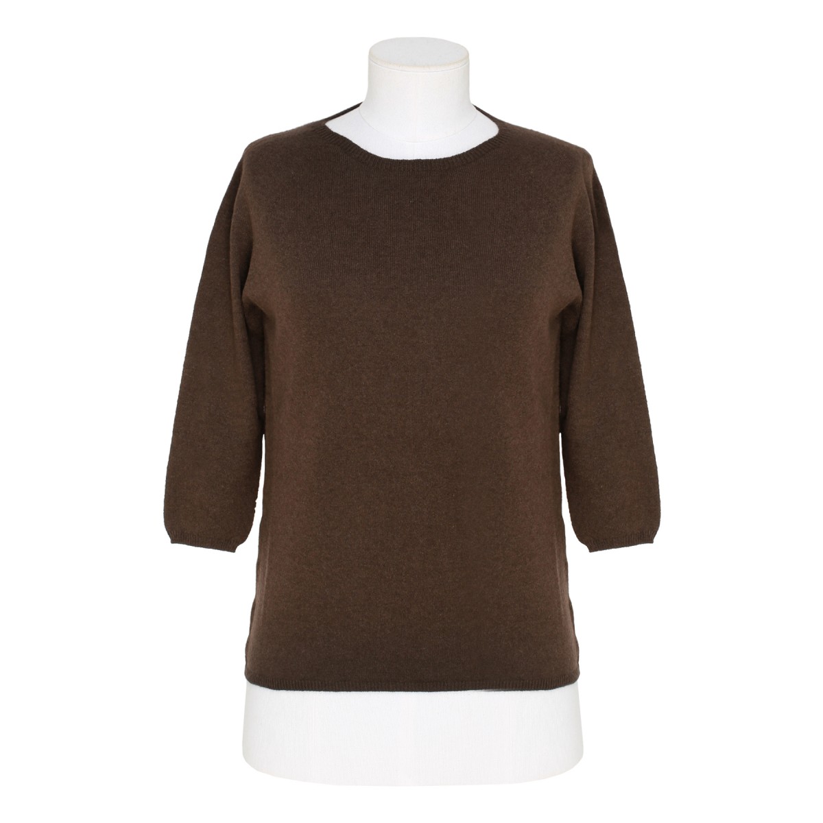 Brown Cashmere Sweater