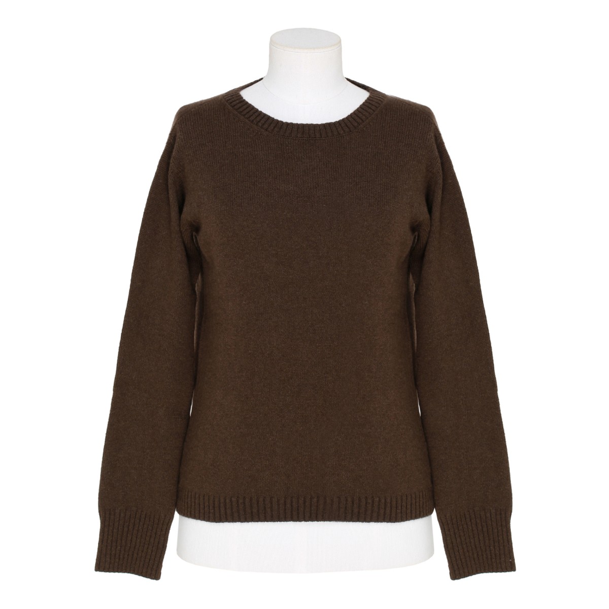 Peat Brown Cashmere Sweater