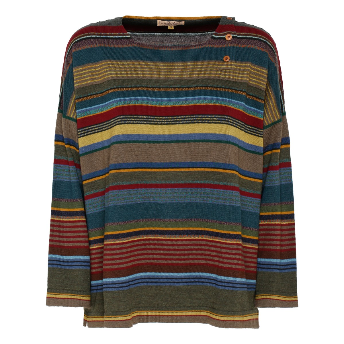 Multicolor Wool Striped Sweater