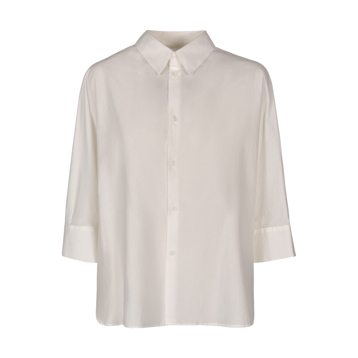 White Cotton Oversize Shirt
