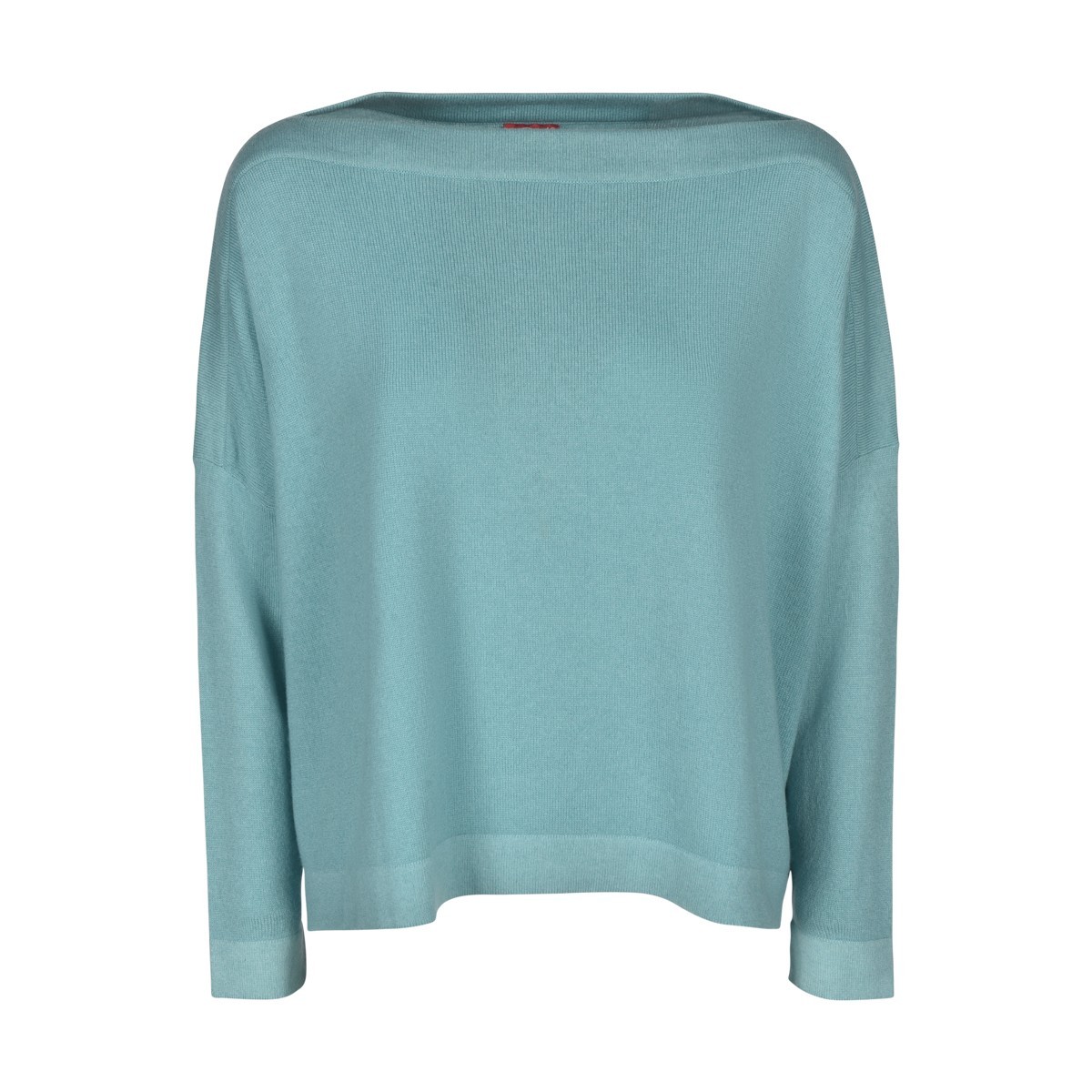 Teal Cashmere Daisy Sweater