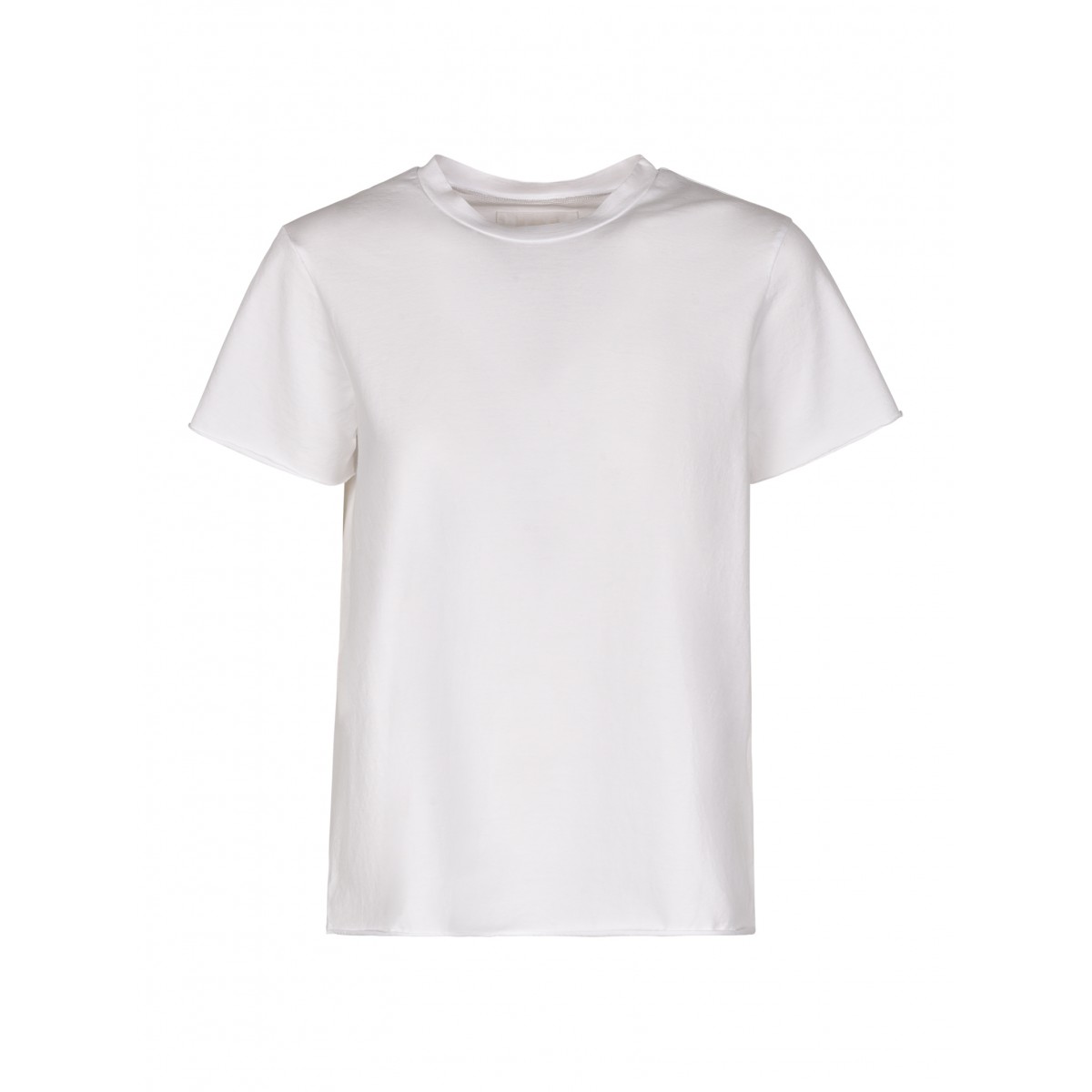 White Cotton basic T-Shirt