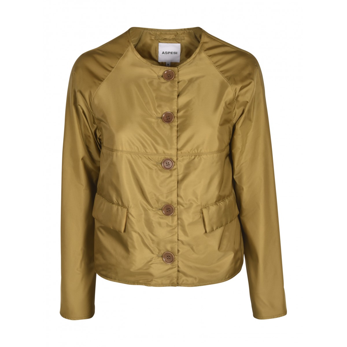 Lichene tech Fabric Buttoned Jacket