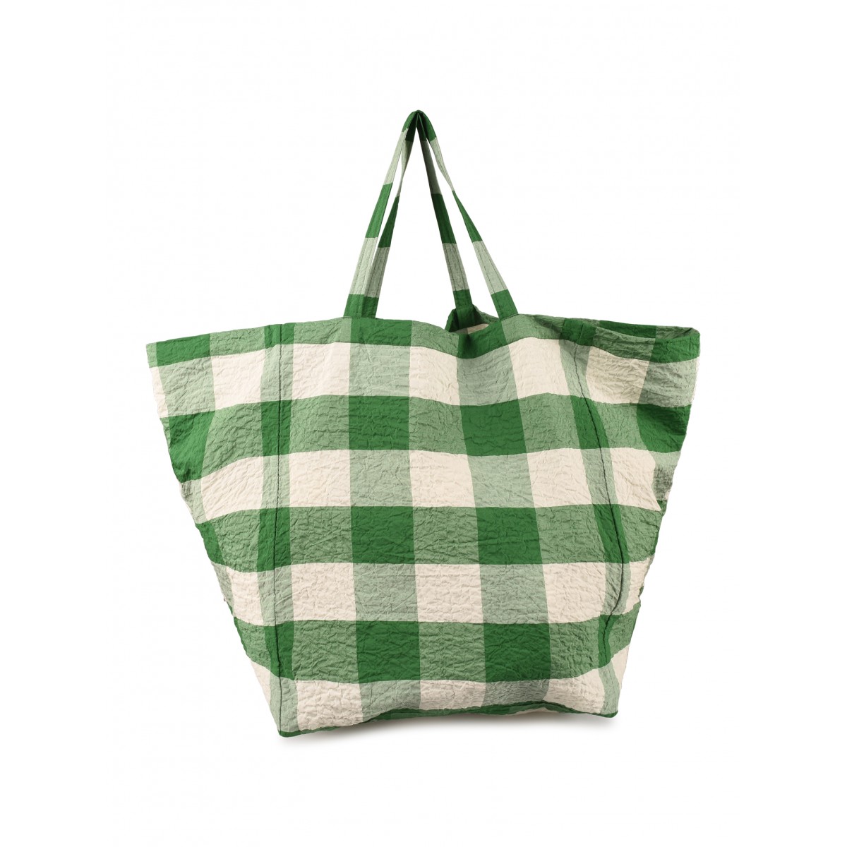 Milk Green Checkered Bag