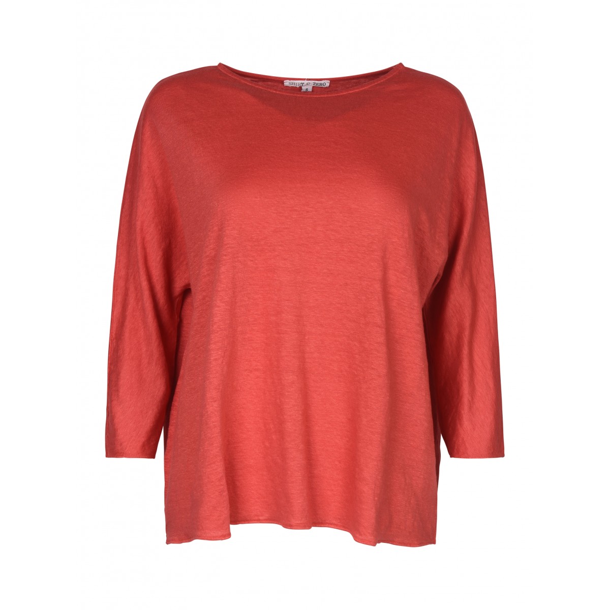Red Linen Kinomo T-Shirt