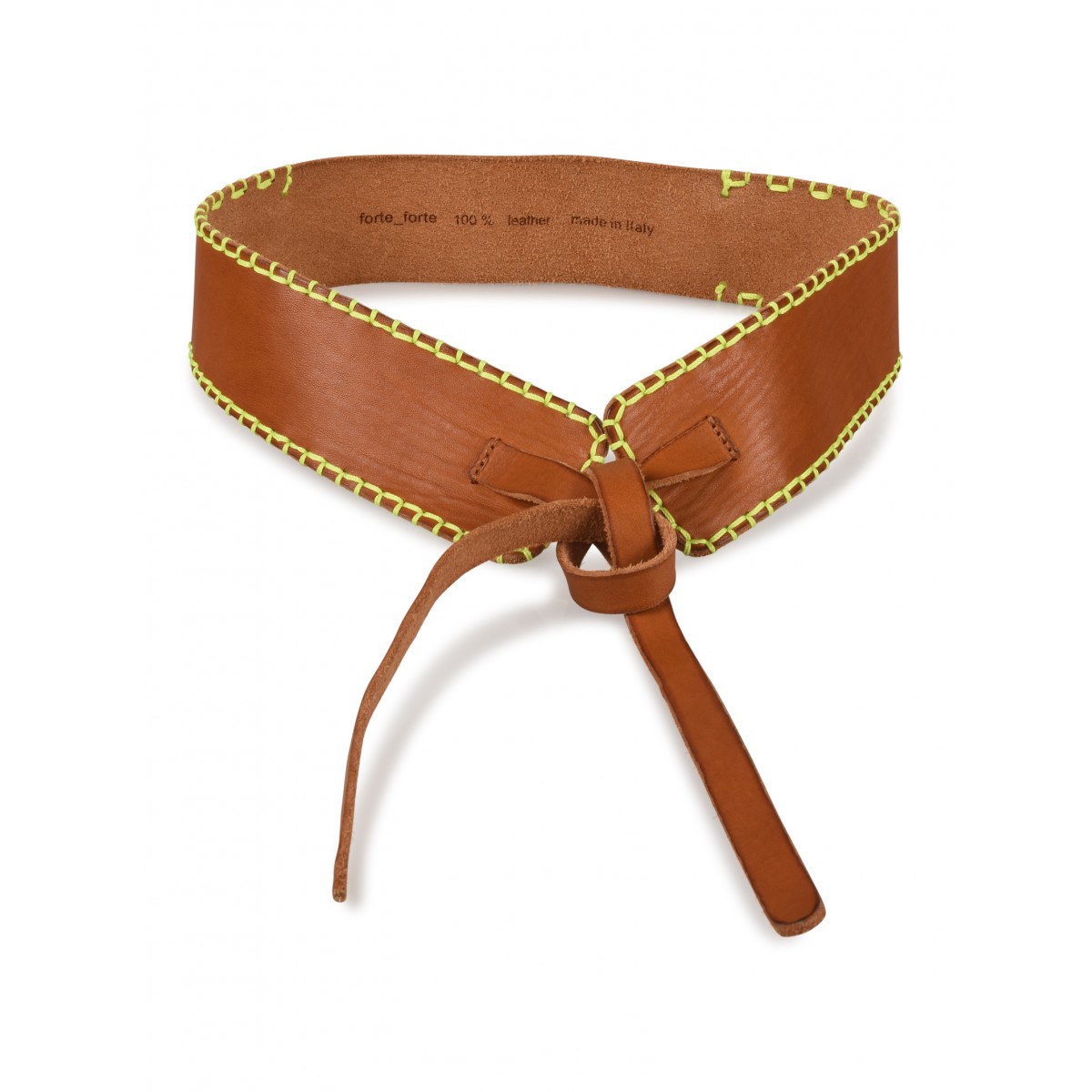Honey Brown Leather Belt