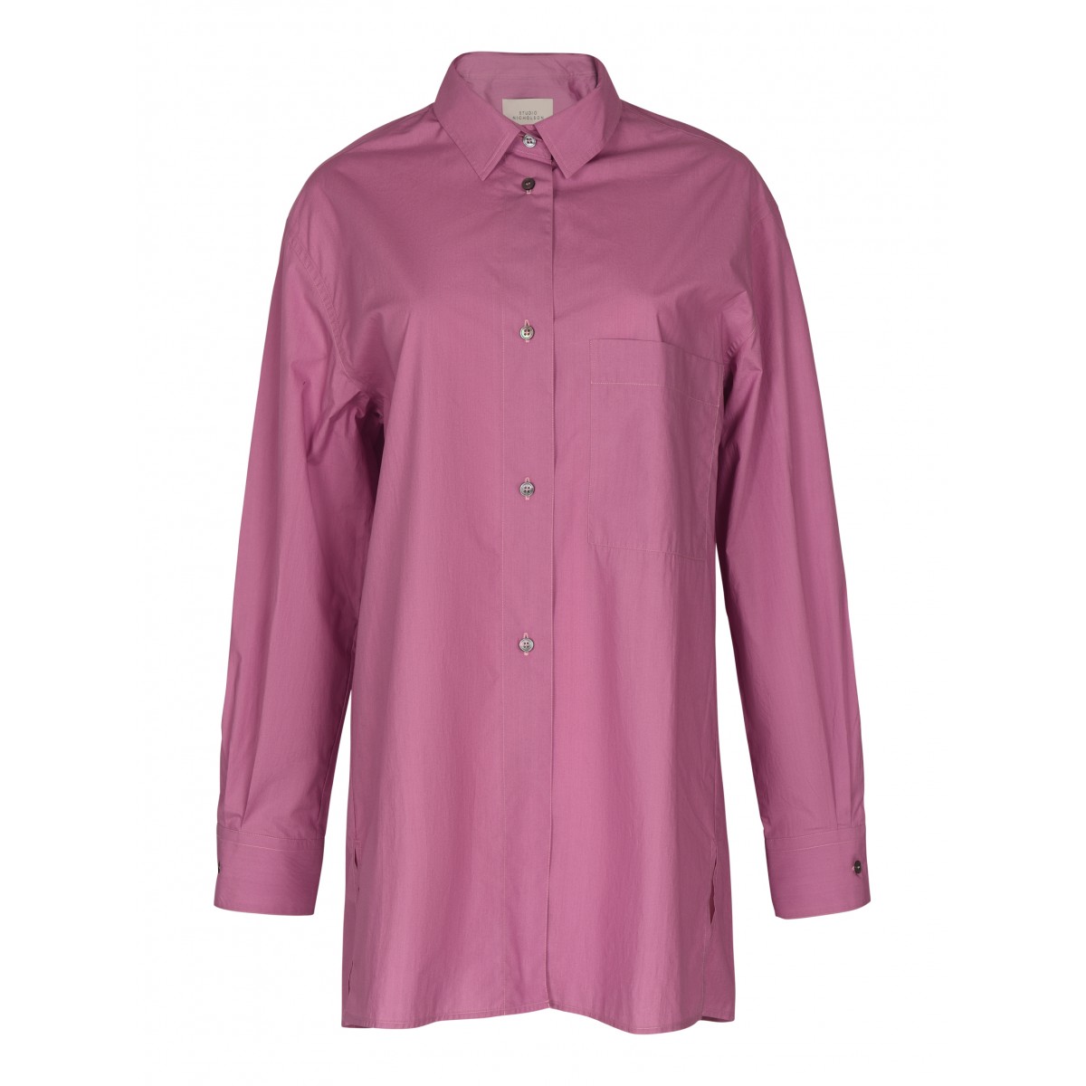Lilac Cotton Wirth Shirt