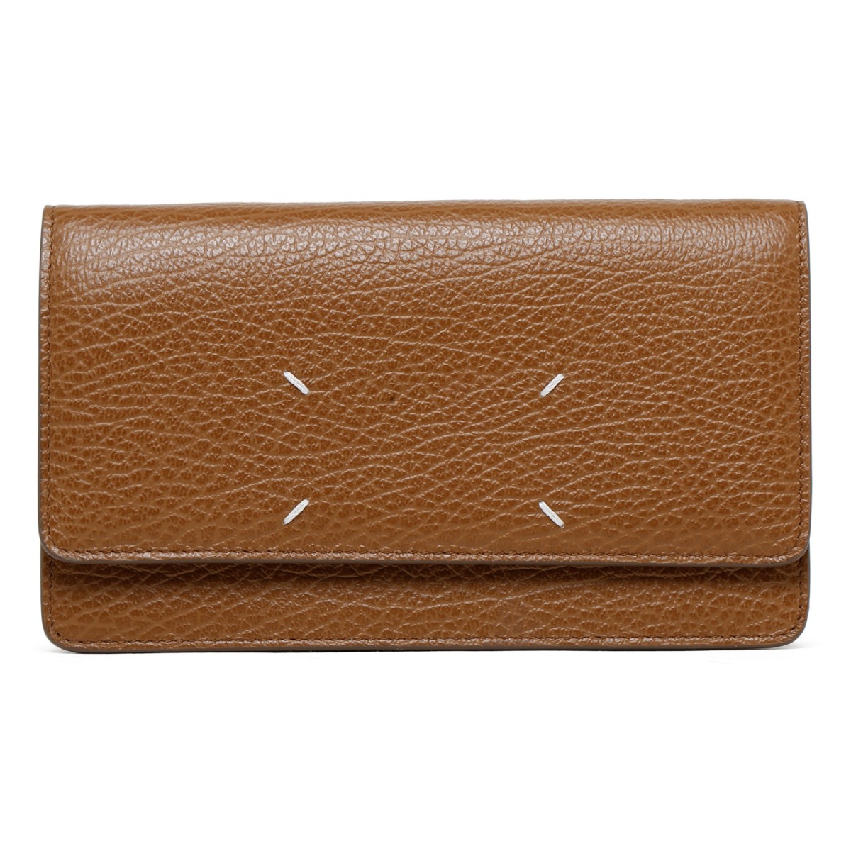 Brown Leather Chain wallet