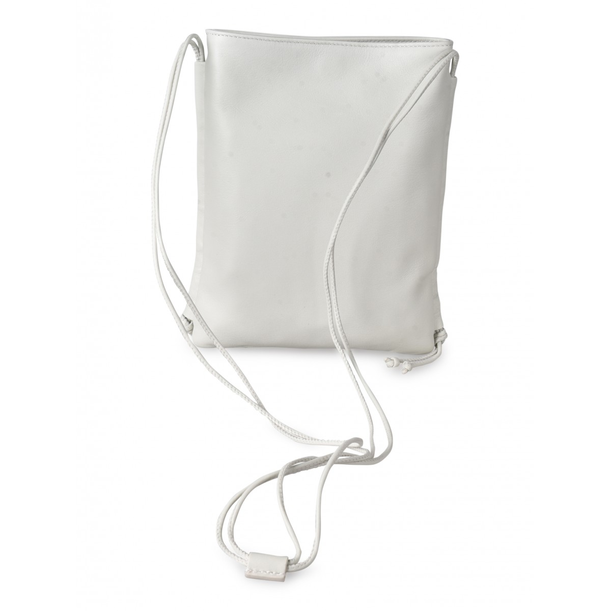 Hereu Cream Leather Trena Crossbody